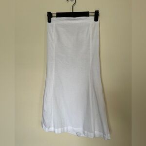 Jessica Simpson Classic White A-Line Skirt